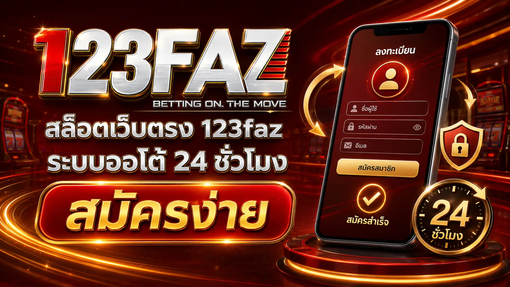 สล็อตเว็บตรง 123faz ระบบออโต้ 24 ชั่วโมง สมัครง่าย